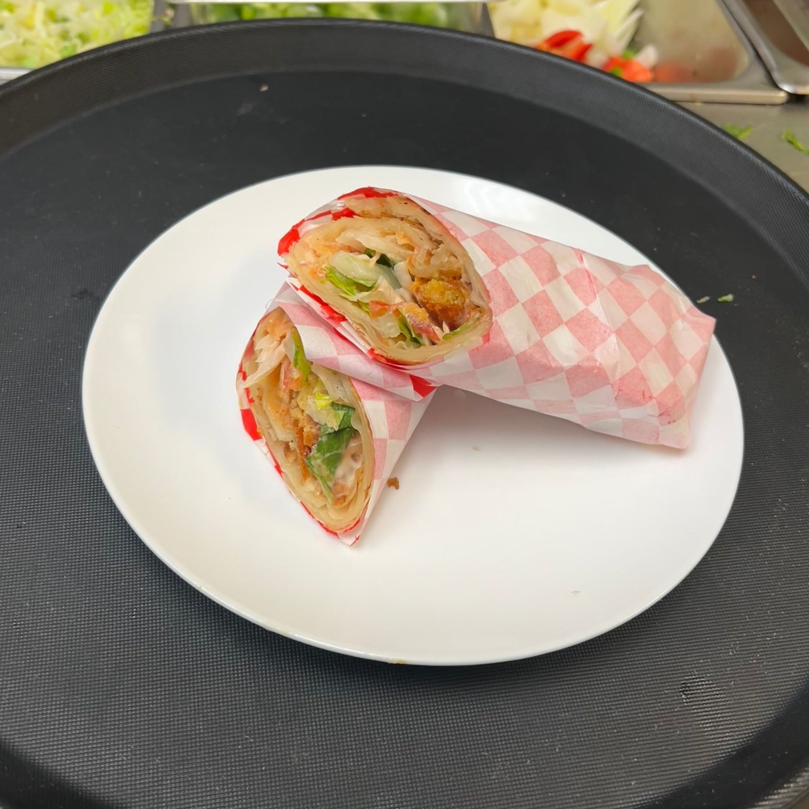 Aloo Tikki Wrap