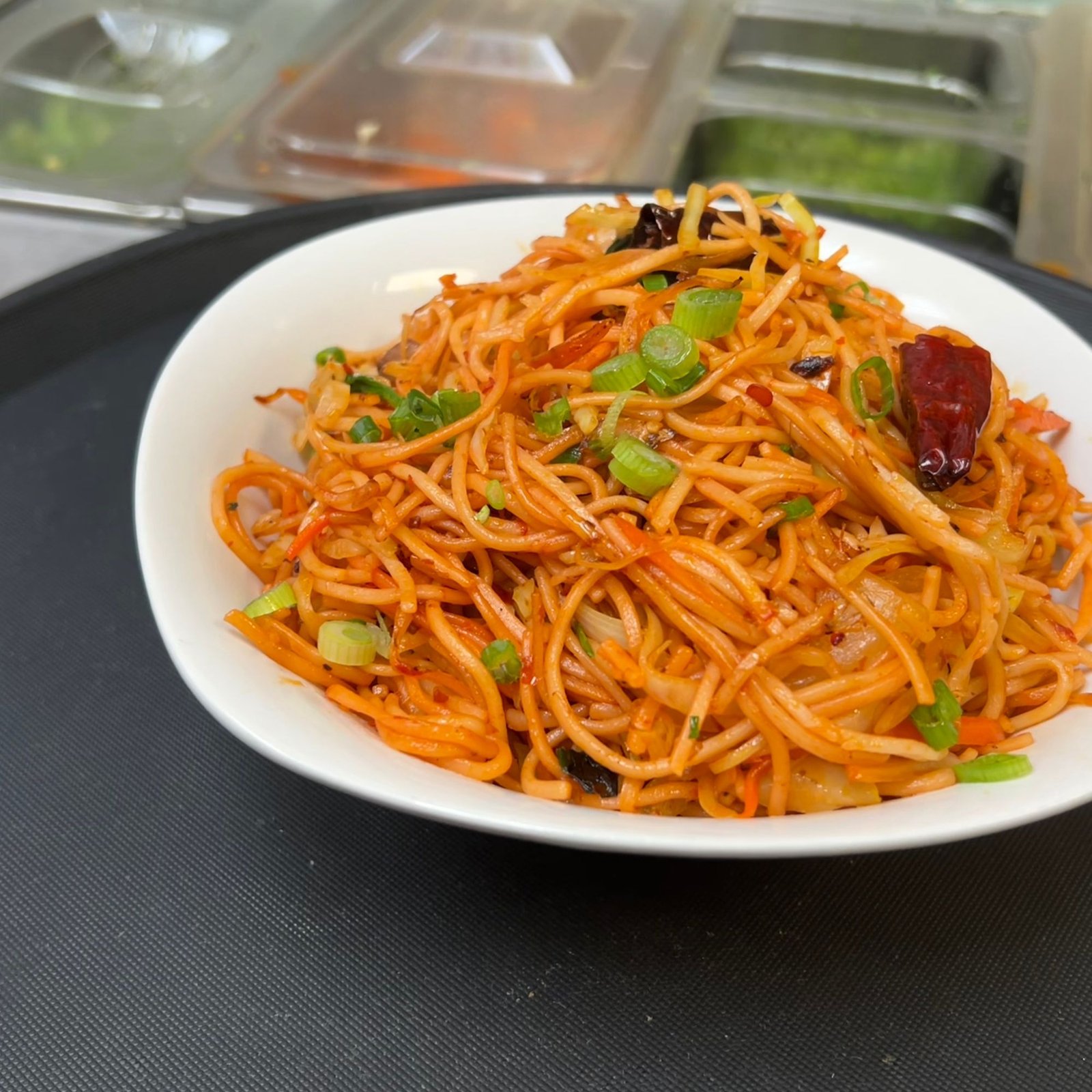 Veg Szechuan Noodles