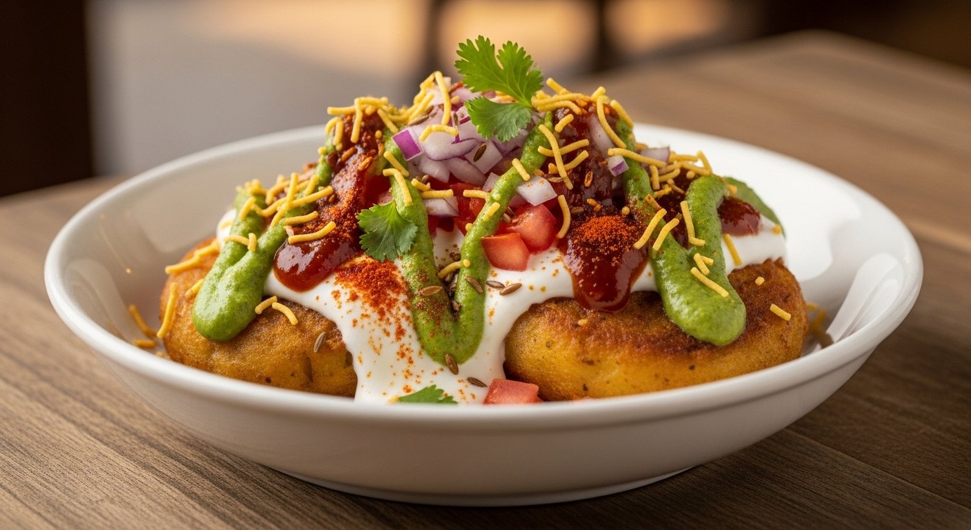 Aloo Tikki Chaat