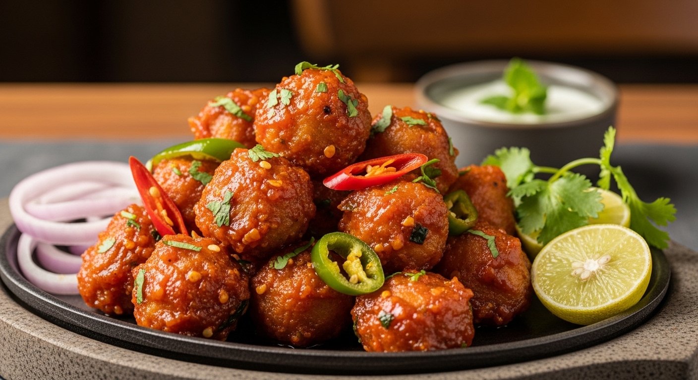 Chilli Soya Chaap