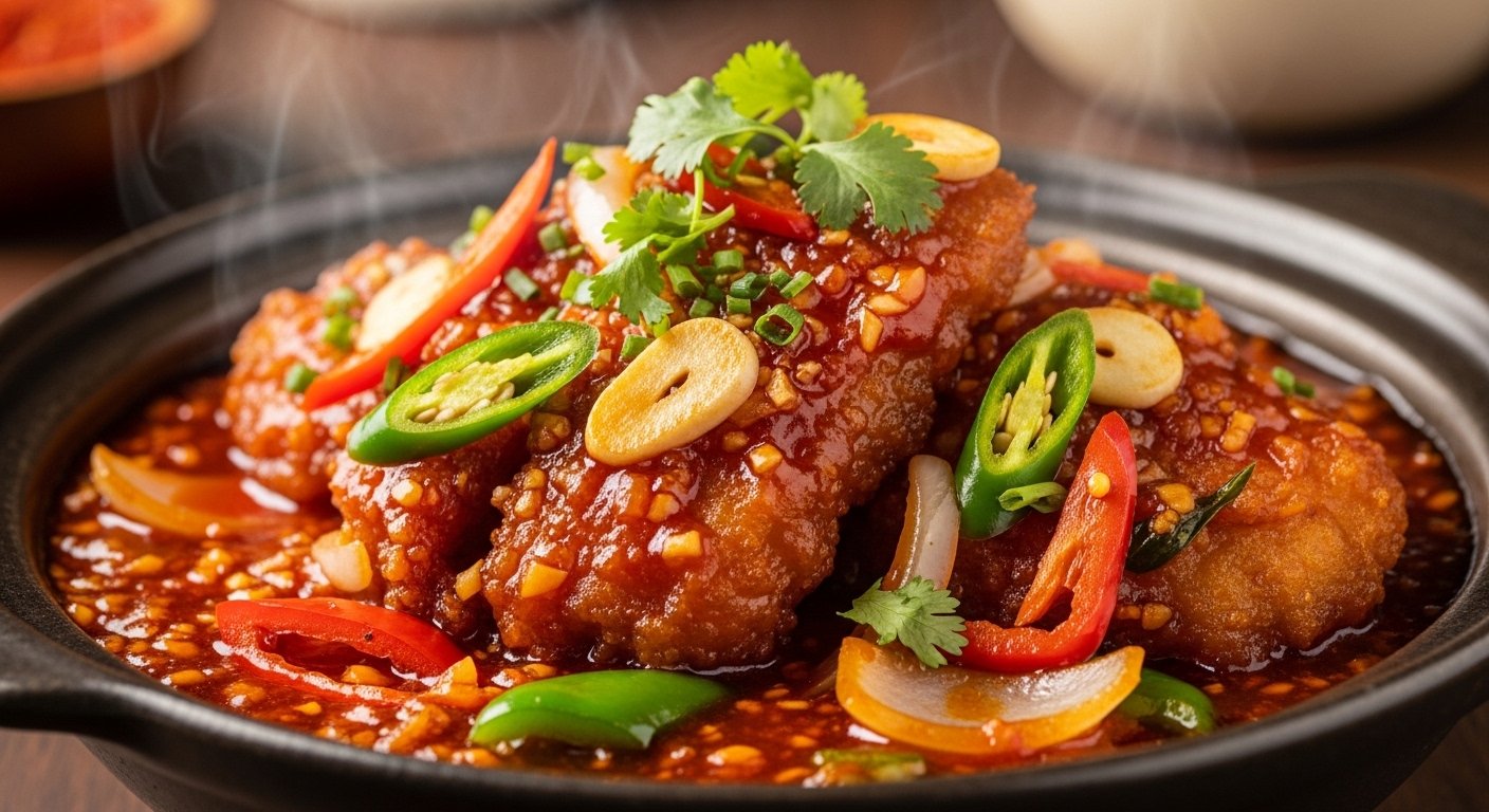 Hot Garlic Fish
